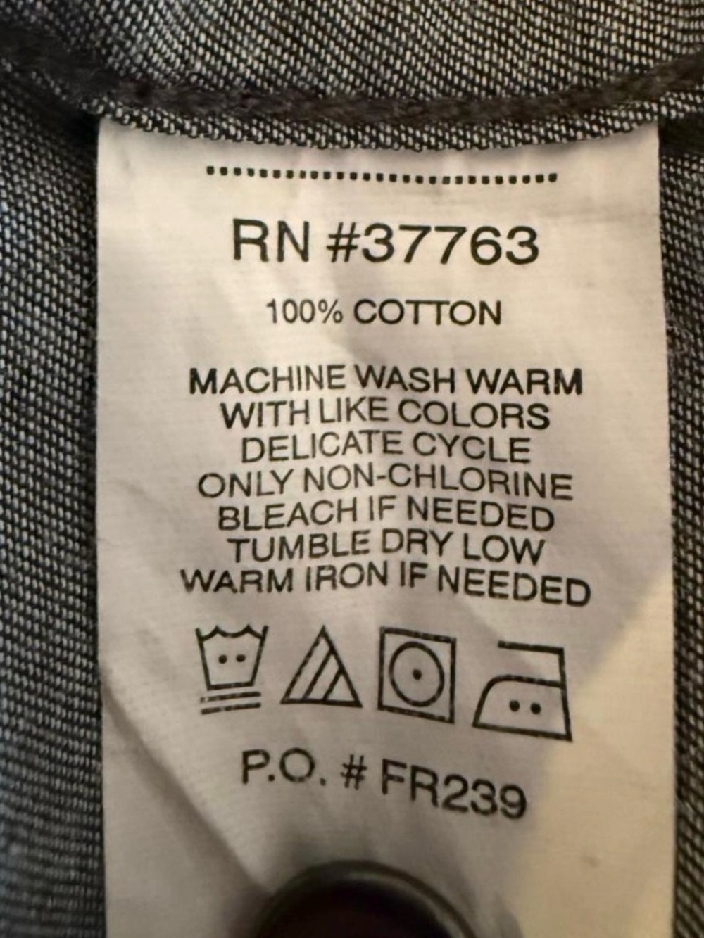 John Henry Short-Sleeve Button-Down Shirt - Charcoal - Picture 4 of 5